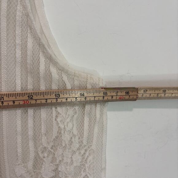 Forever 21 Lace Top Fairycore Whimsical Romantic Feminine S- Off White - Picture 4 of 5